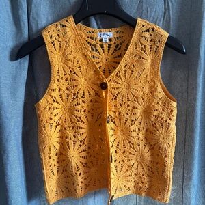 Crochet vest